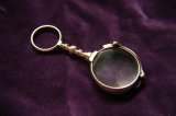 1833年　イギリス　ジョージアン　銀無垢　ロニエット　老眼鏡　天眼鏡 ルーペ
