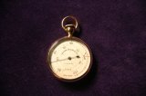 1870年代　金無垢　イギリス　ポケット温度計 体温計