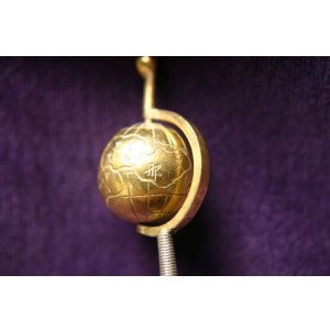 画像: 江戸後期ー明治期　地球儀　簪 Globe Hair Stick